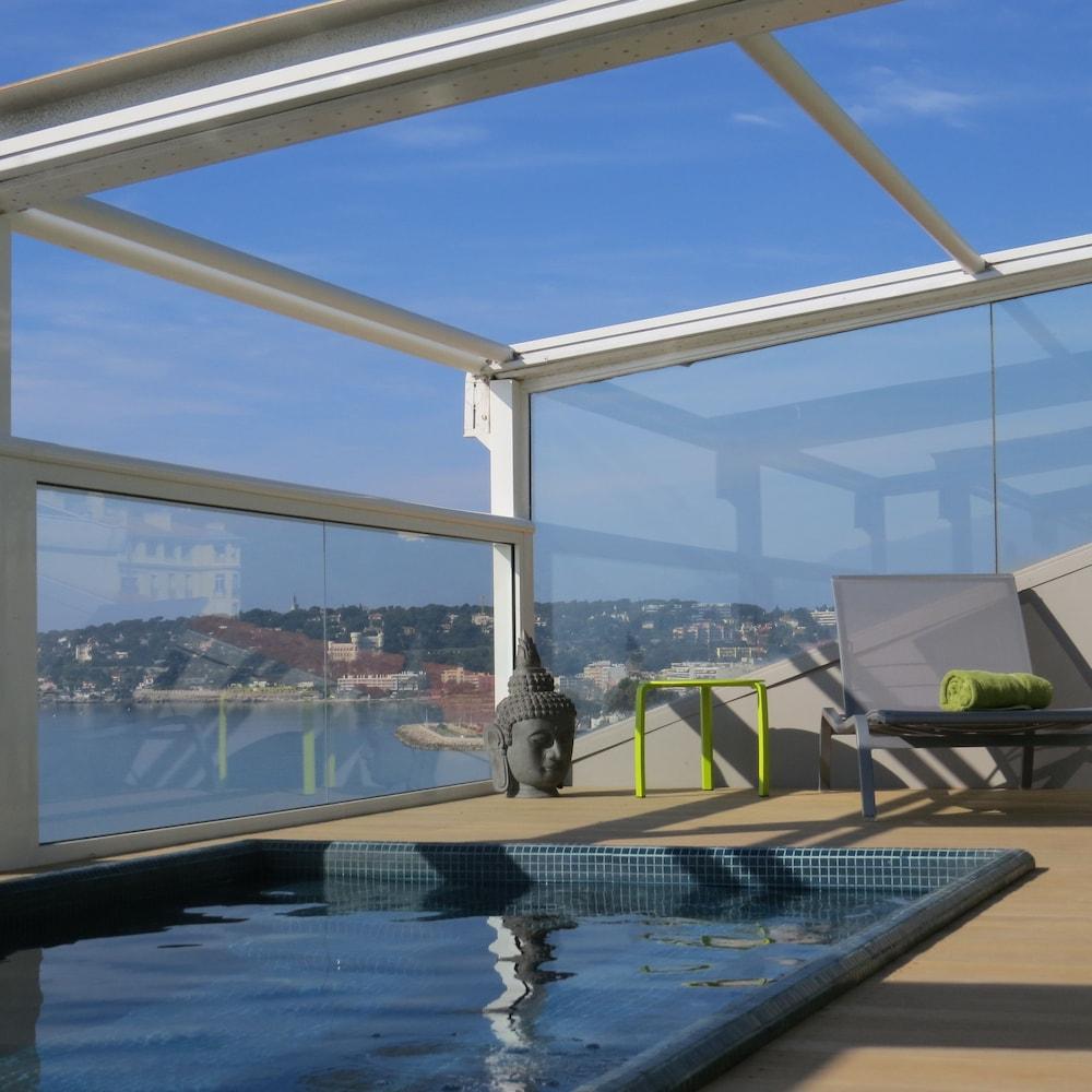 Hotel Riva Art & Spa Menton Exterior foto