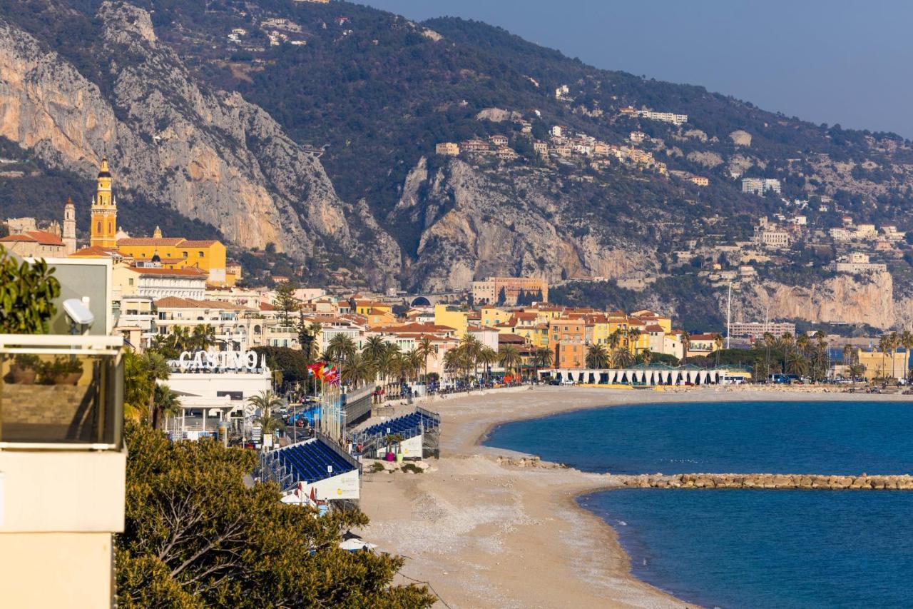 Hotel Riva Art & Spa Menton Exterior foto