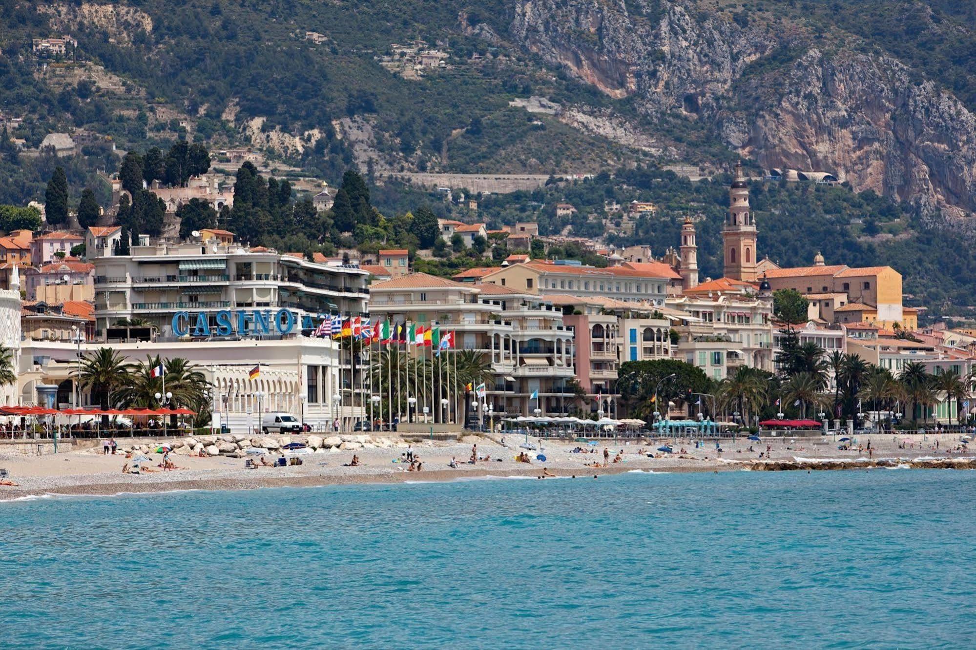 Hotel Riva Art & Spa Menton Exterior foto